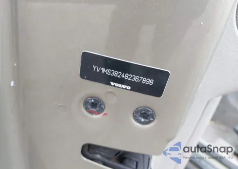 2008 Volvo S40 2.4I z USA, uszkodzony, nr VIN YV1MS382482367898